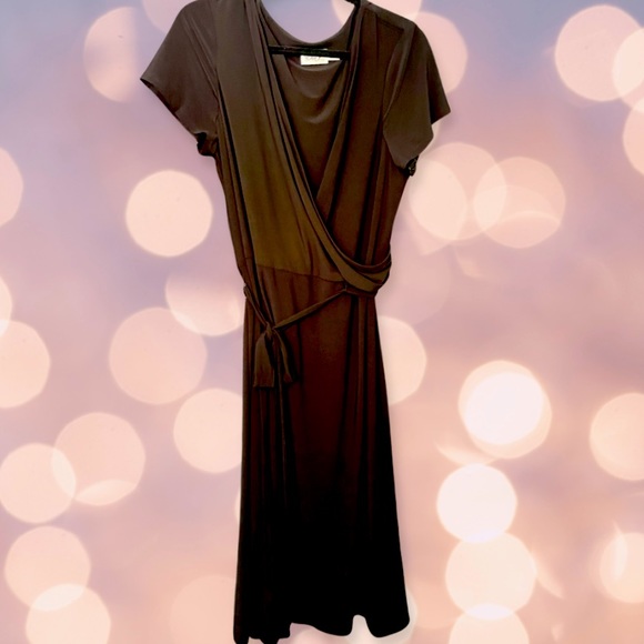 Beautiful Black wrap like Dress Eliza Brand New - Picture 4 of 9